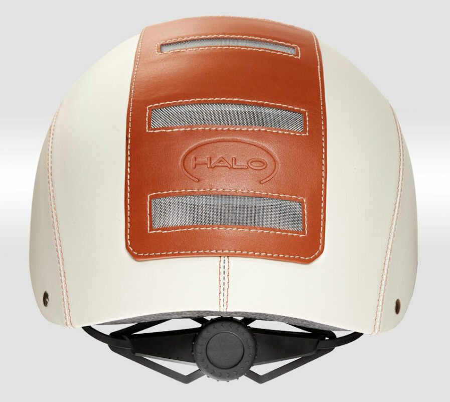 casque velo beige