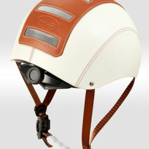 casque velo beige