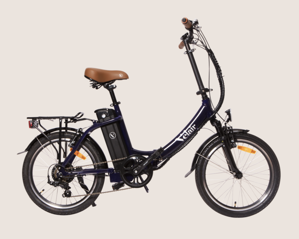 vélo électrique pliable Velair urban evolution noir